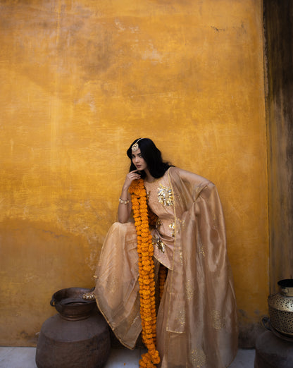 Golden Sitara Flower Set